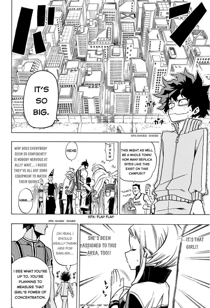 My Hero Academia, chapter 3