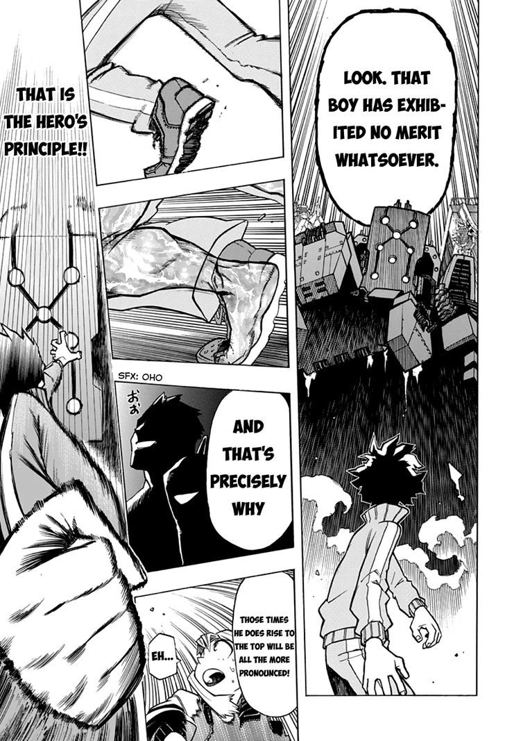 My Hero Academia, chapter 3