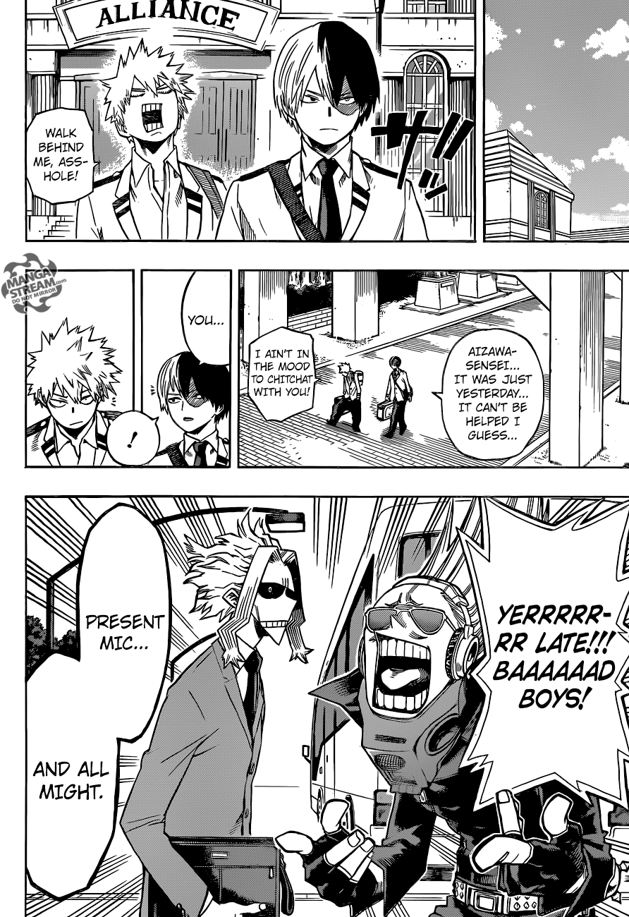 My Hero Academia, chapter 163