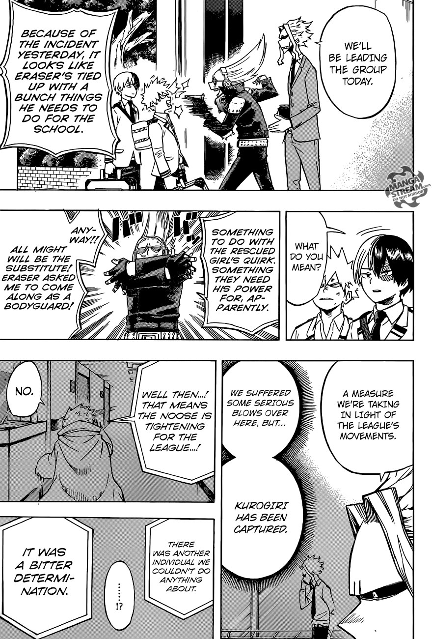 My Hero Academia, chapter 163