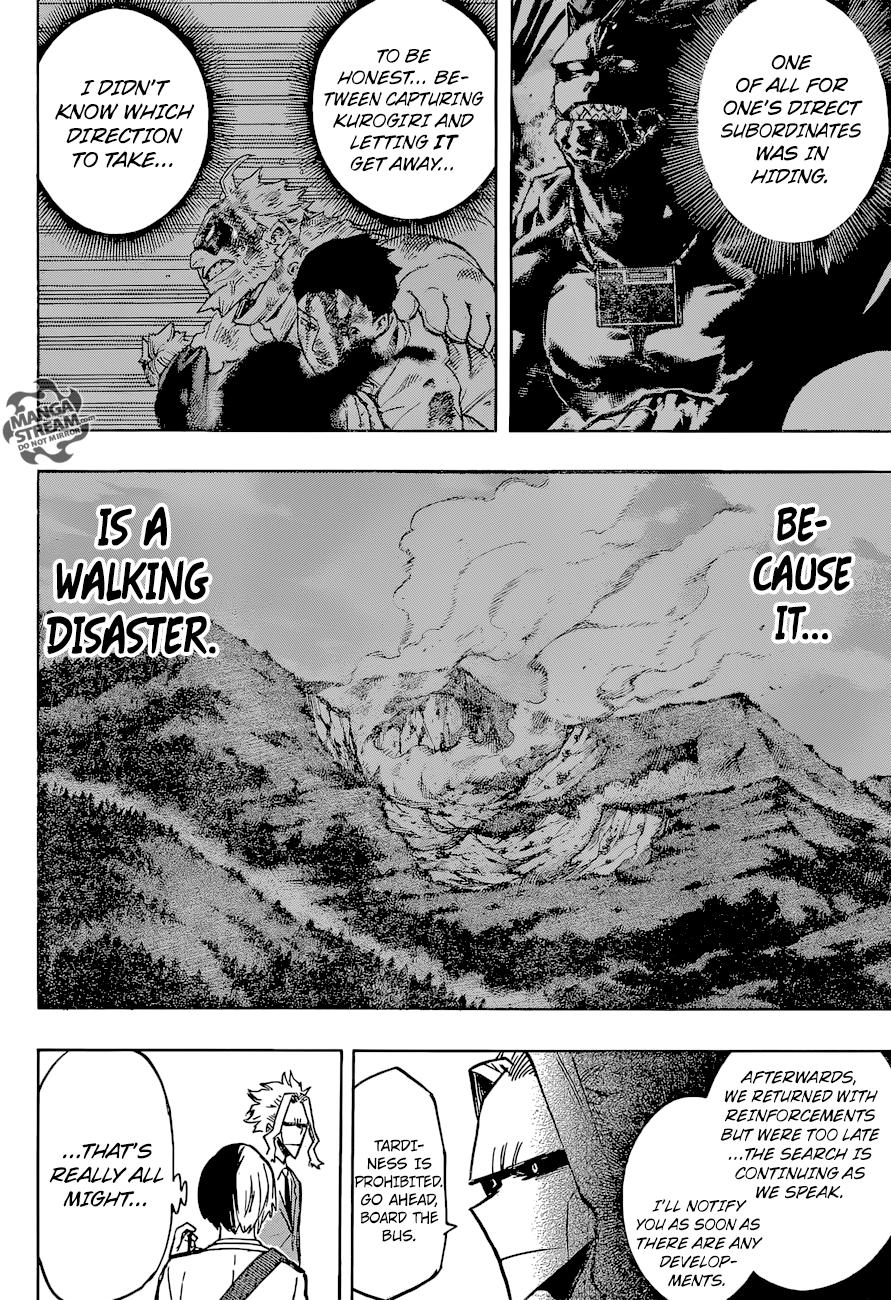 My Hero Academia, chapter 163