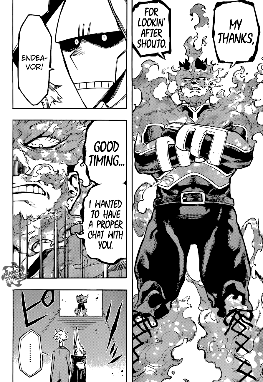 My Hero Academia, chapter 163