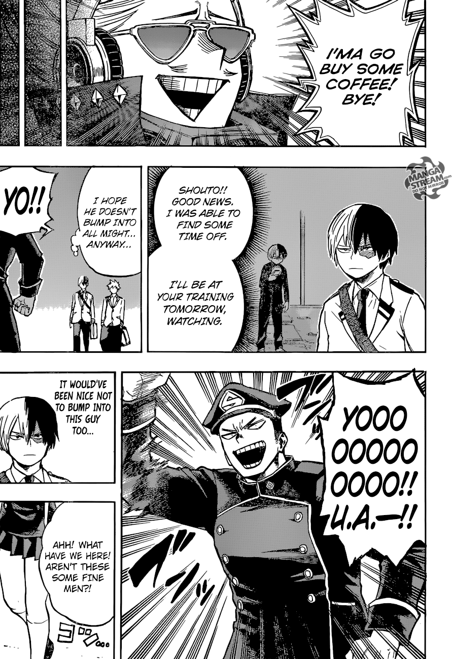 My Hero Academia, chapter 163