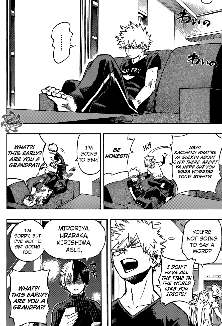 My Hero Academia, chapter 163