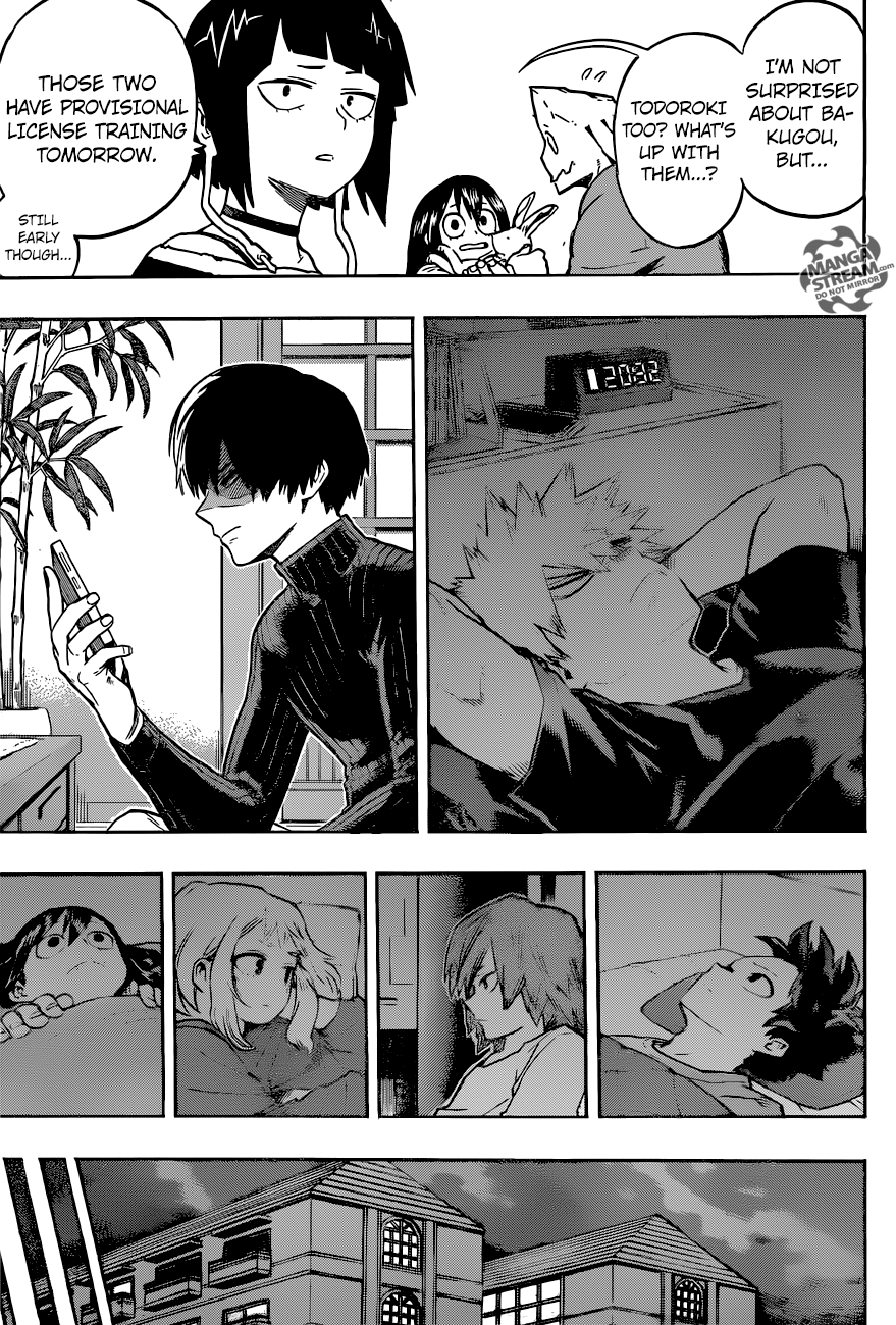 My Hero Academia, chapter 163