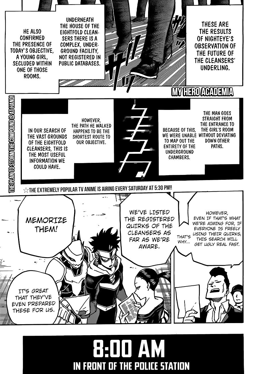 My Hero Academia, chapter 138