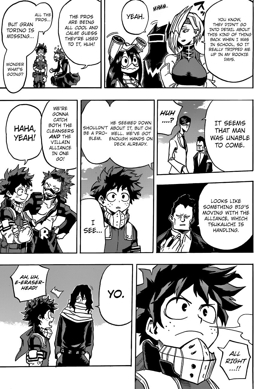 My Hero Academia, chapter 138