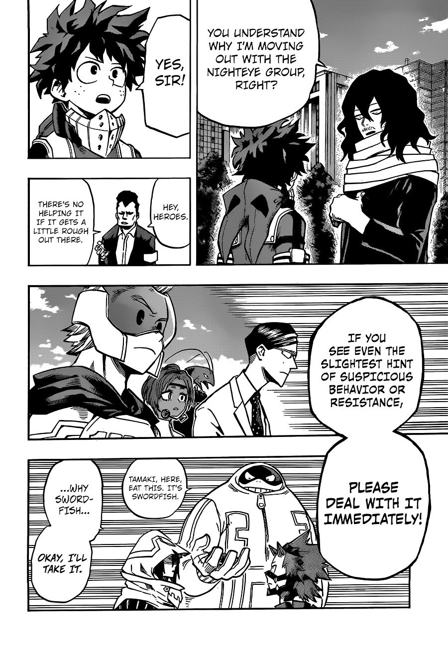 My Hero Academia, chapter 138