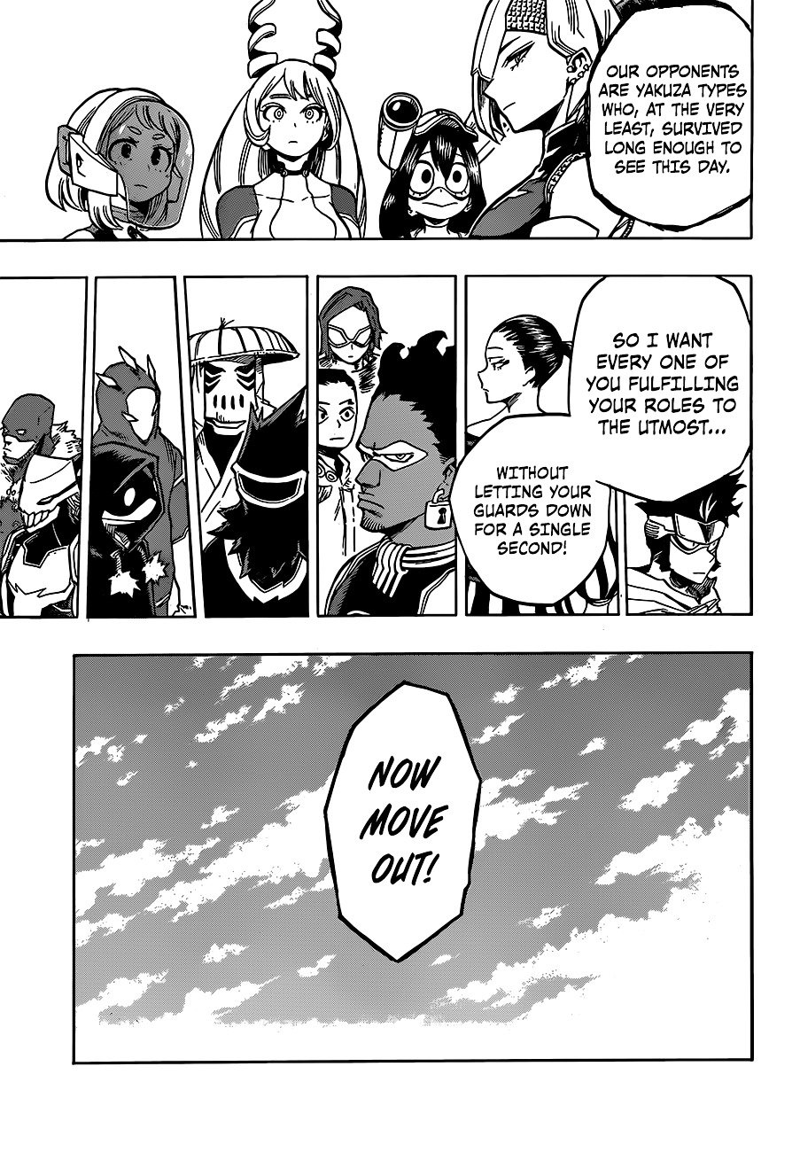 My Hero Academia, chapter 138