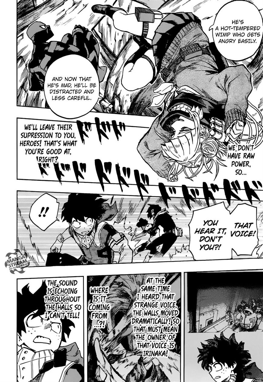 My Hero Academia, chapter 149