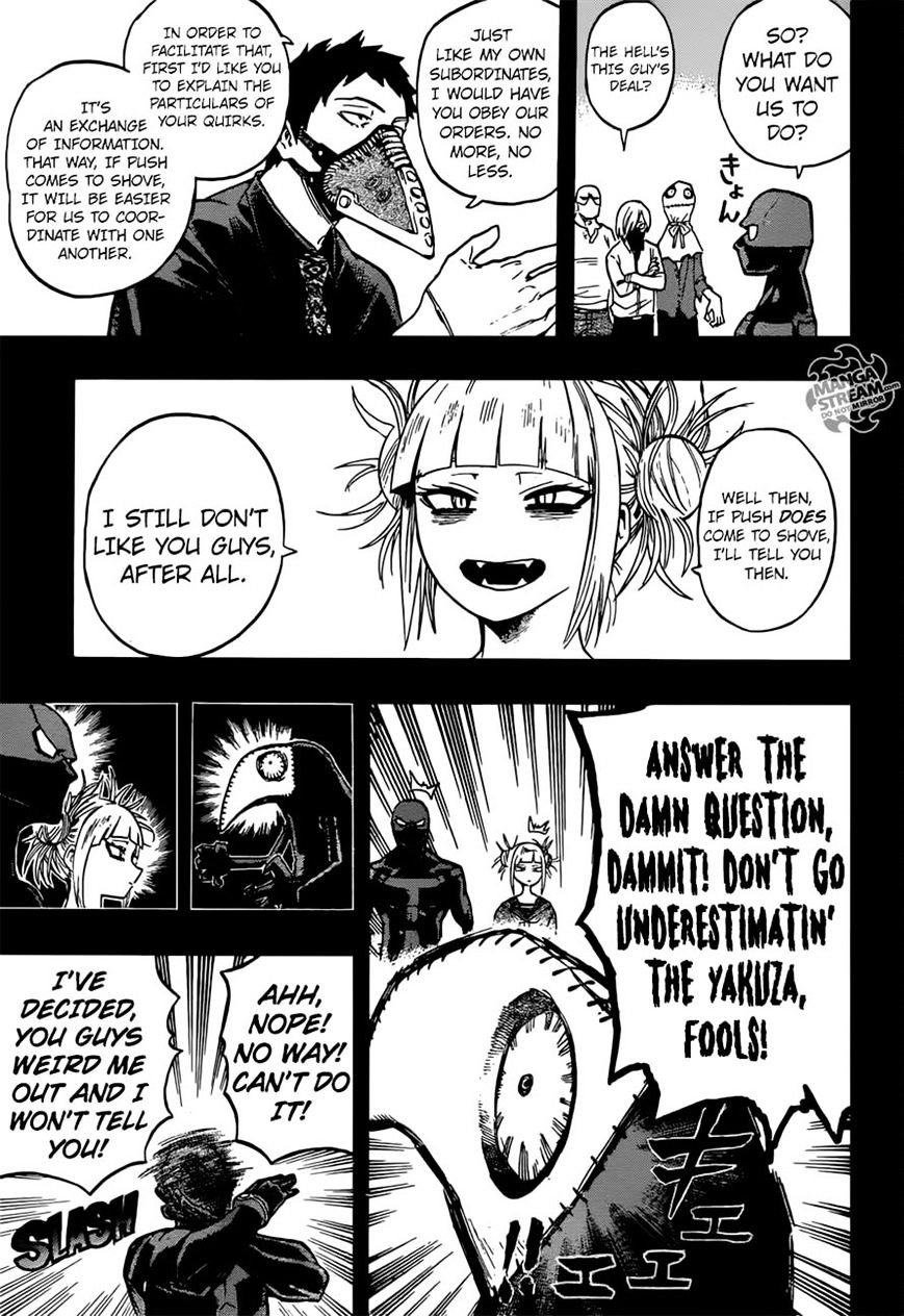 My Hero Academia, chapter 149