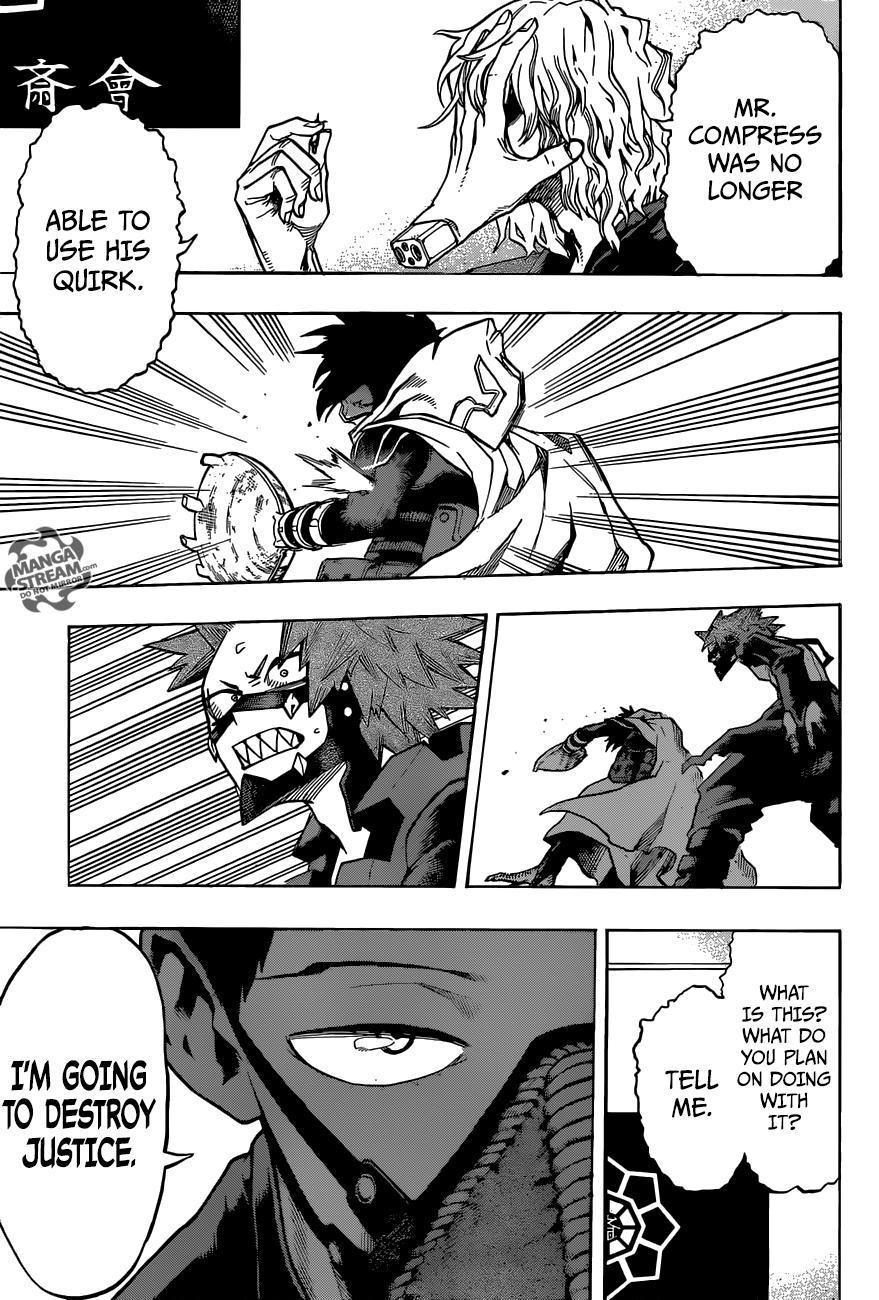 My Hero Academia, chapter 132