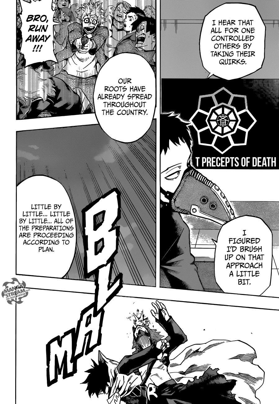 My Hero Academia, chapter 132