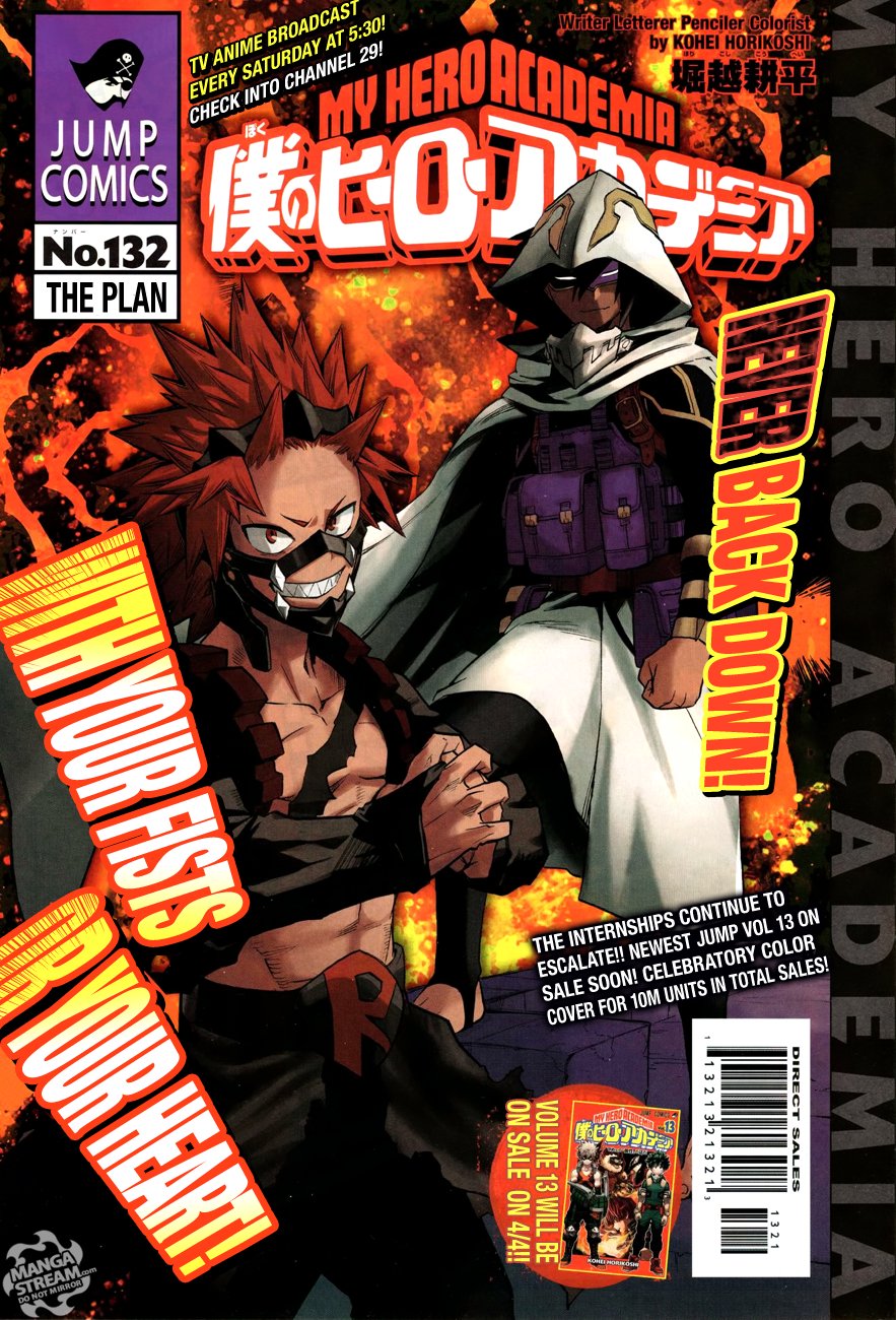 My Hero Academia, chapter 132