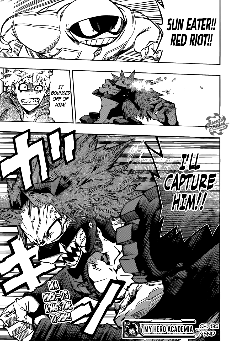 My Hero Academia, chapter 132