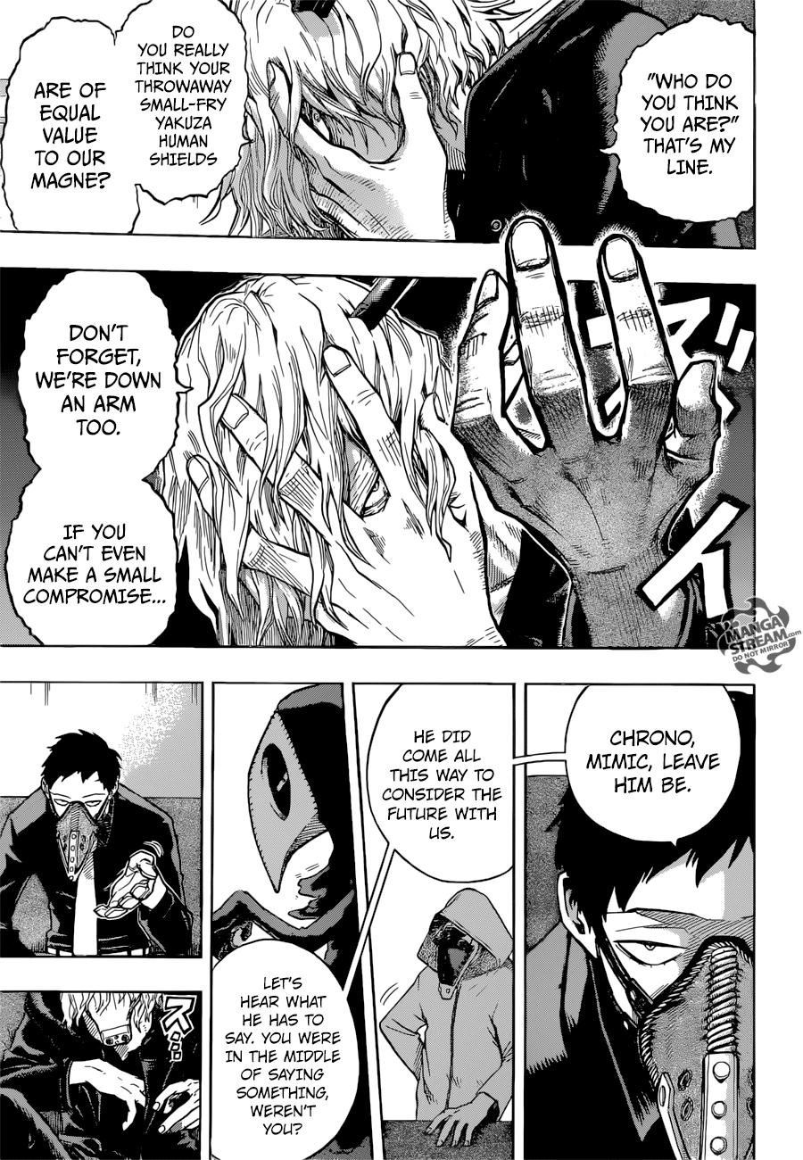 My Hero Academia, chapter 132