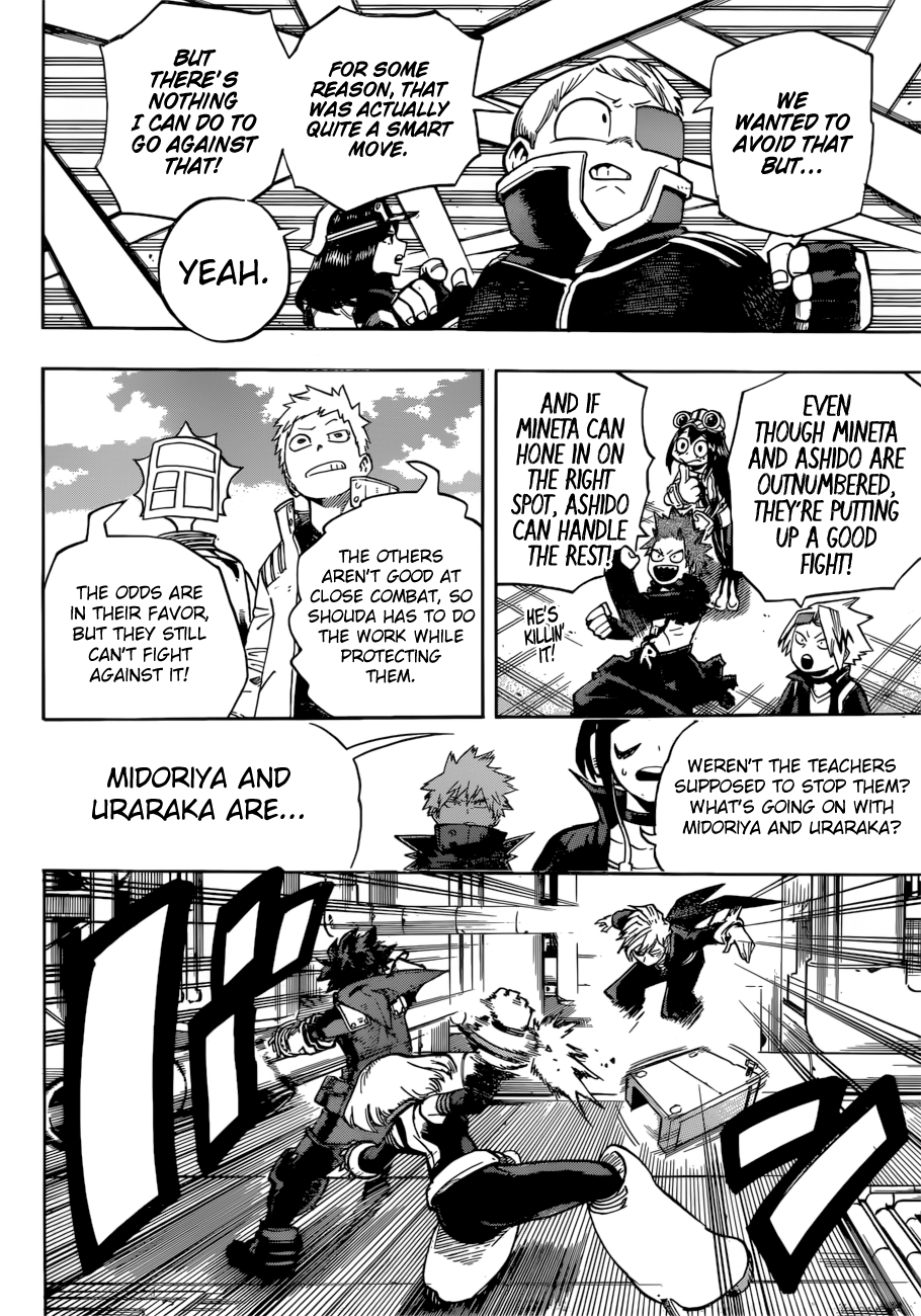 My Hero Academia, chapter 214