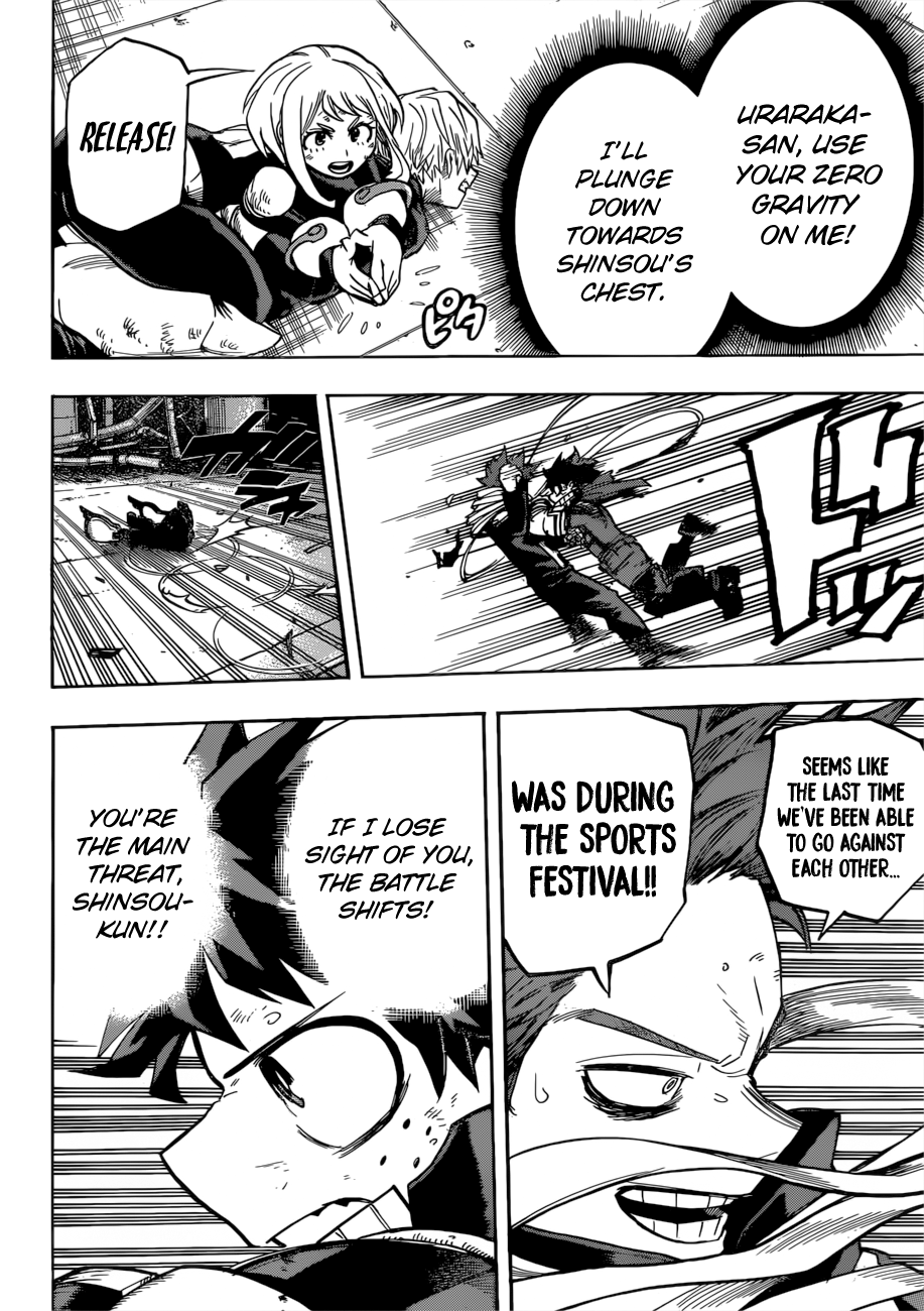 My Hero Academia, chapter 214