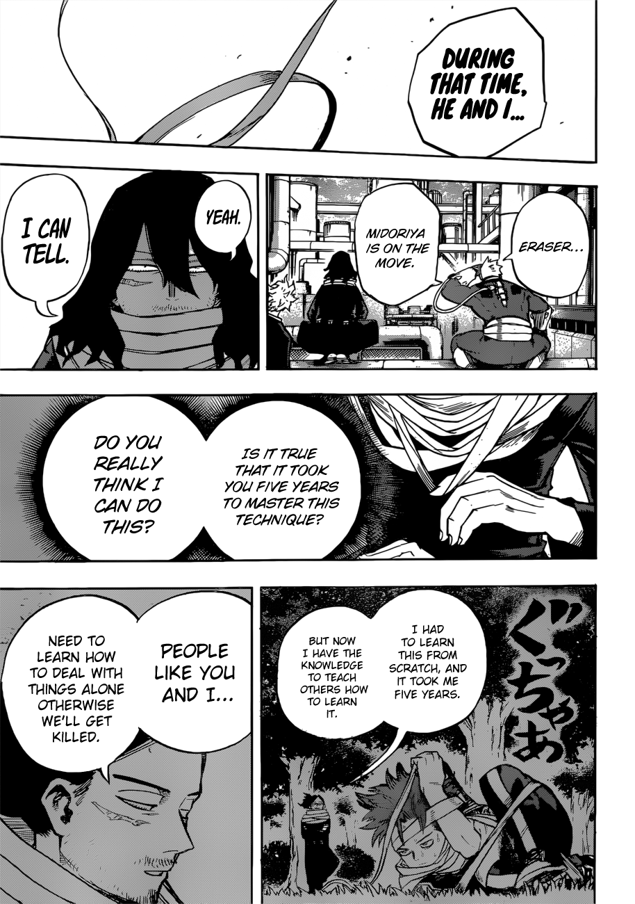 My Hero Academia, chapter 214