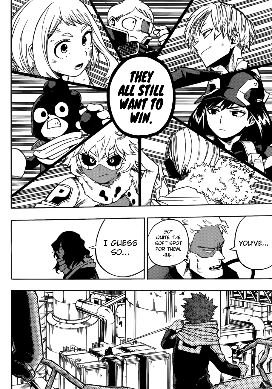 My Hero Academia, chapter 214