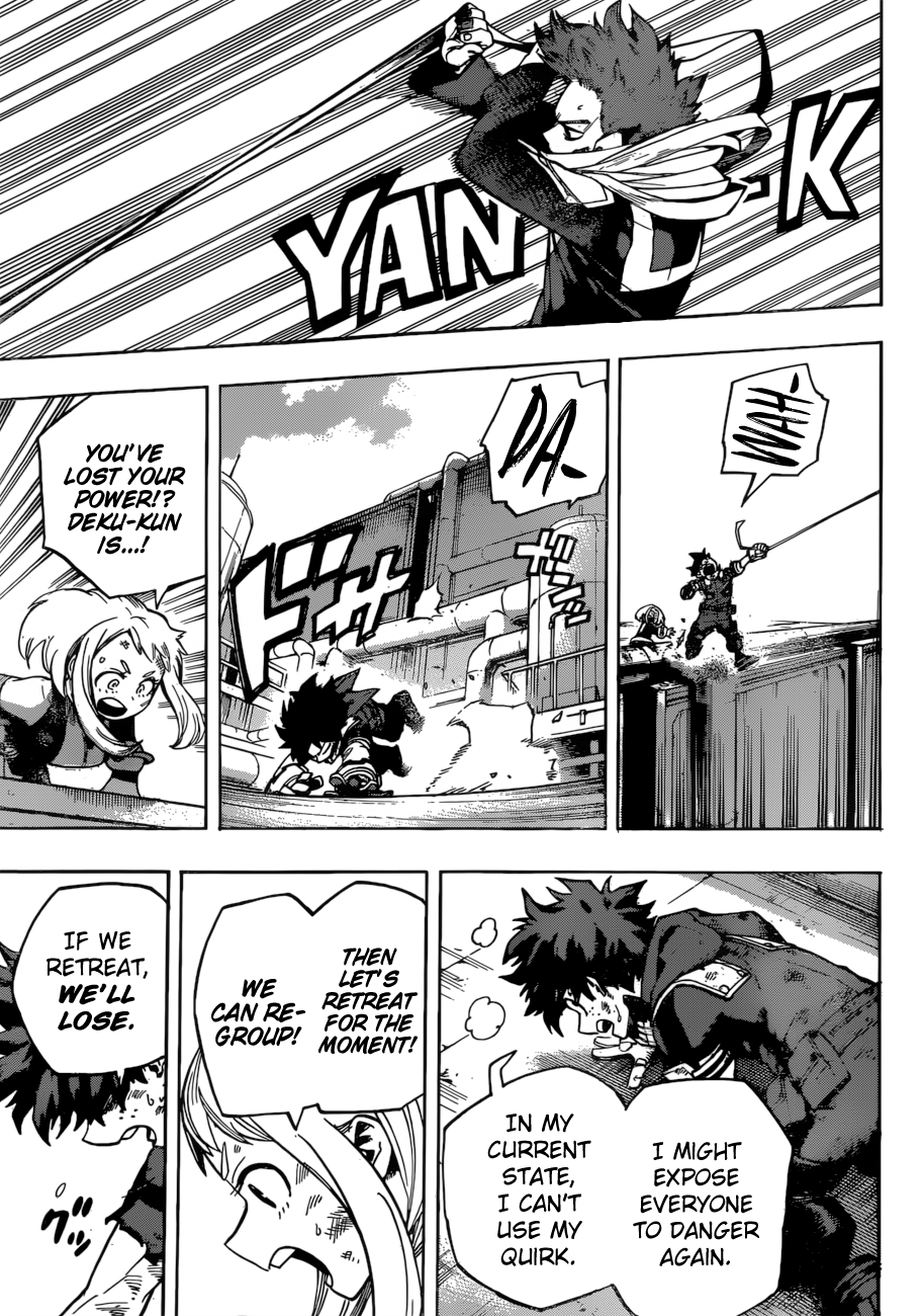 My Hero Academia, chapter 214