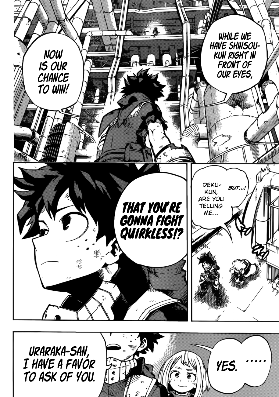 My Hero Academia, chapter 214