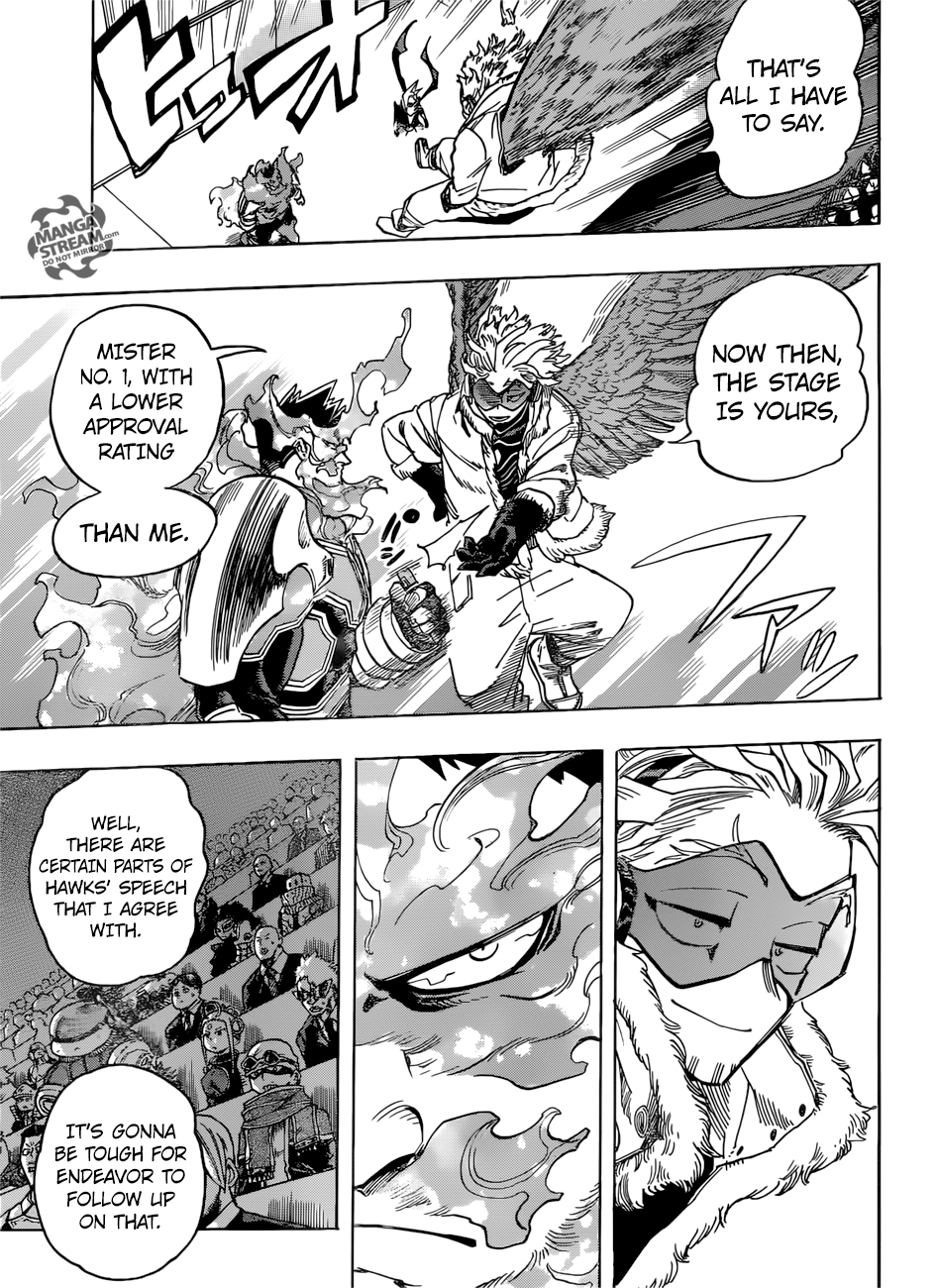 My Hero Academia, chapter 185