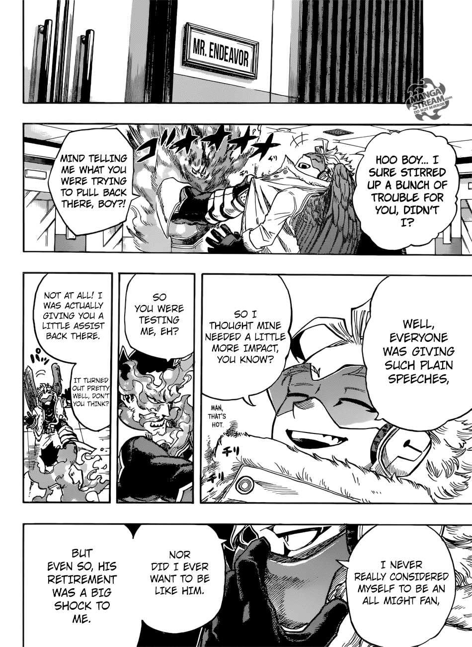 My Hero Academia, chapter 185