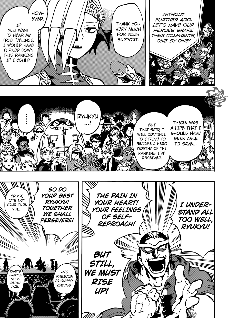 My Hero Academia, chapter 185