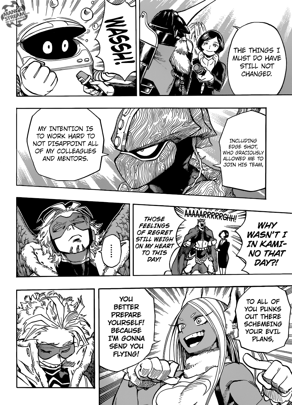 My Hero Academia, chapter 185