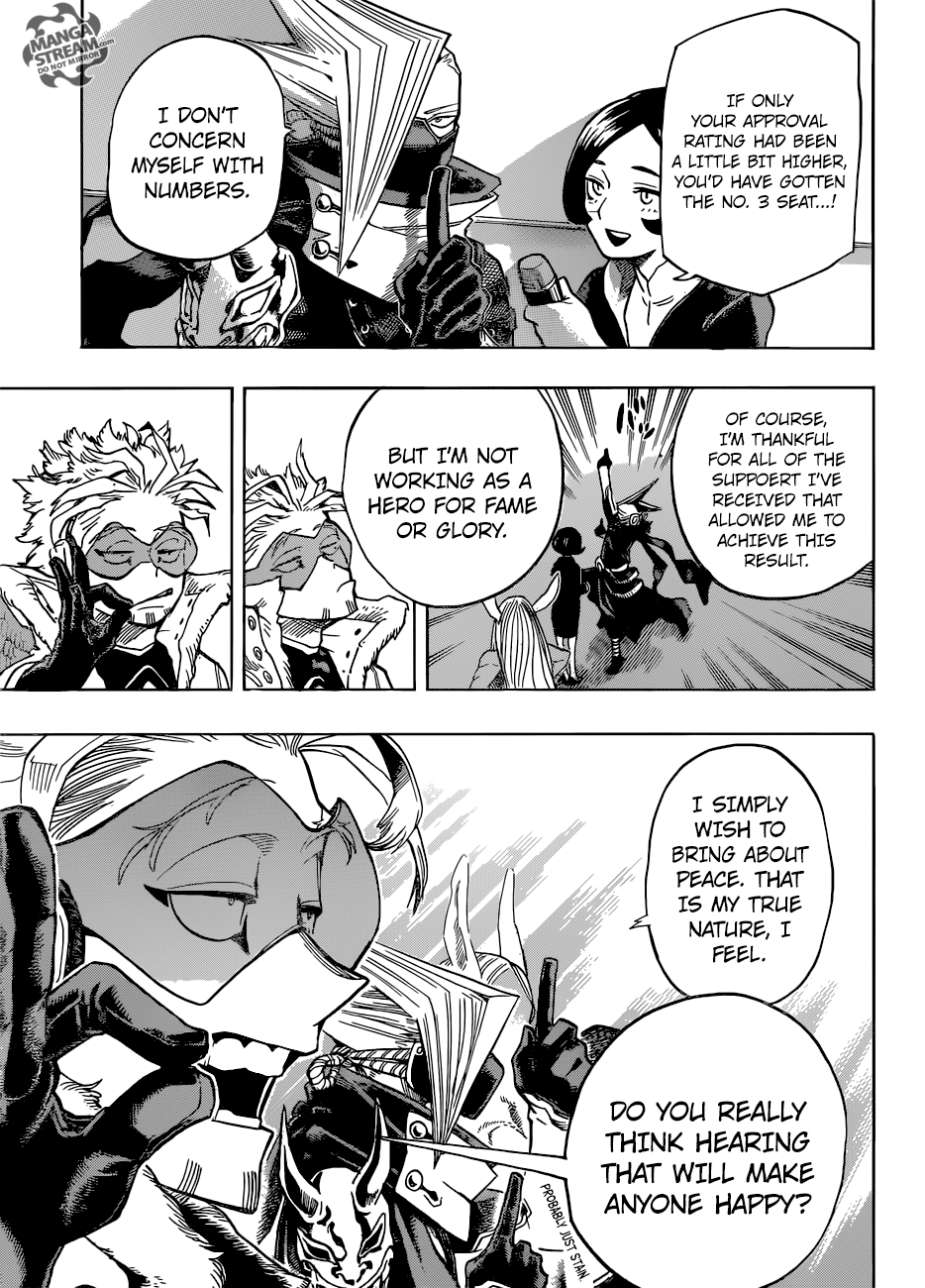 My Hero Academia, chapter 185