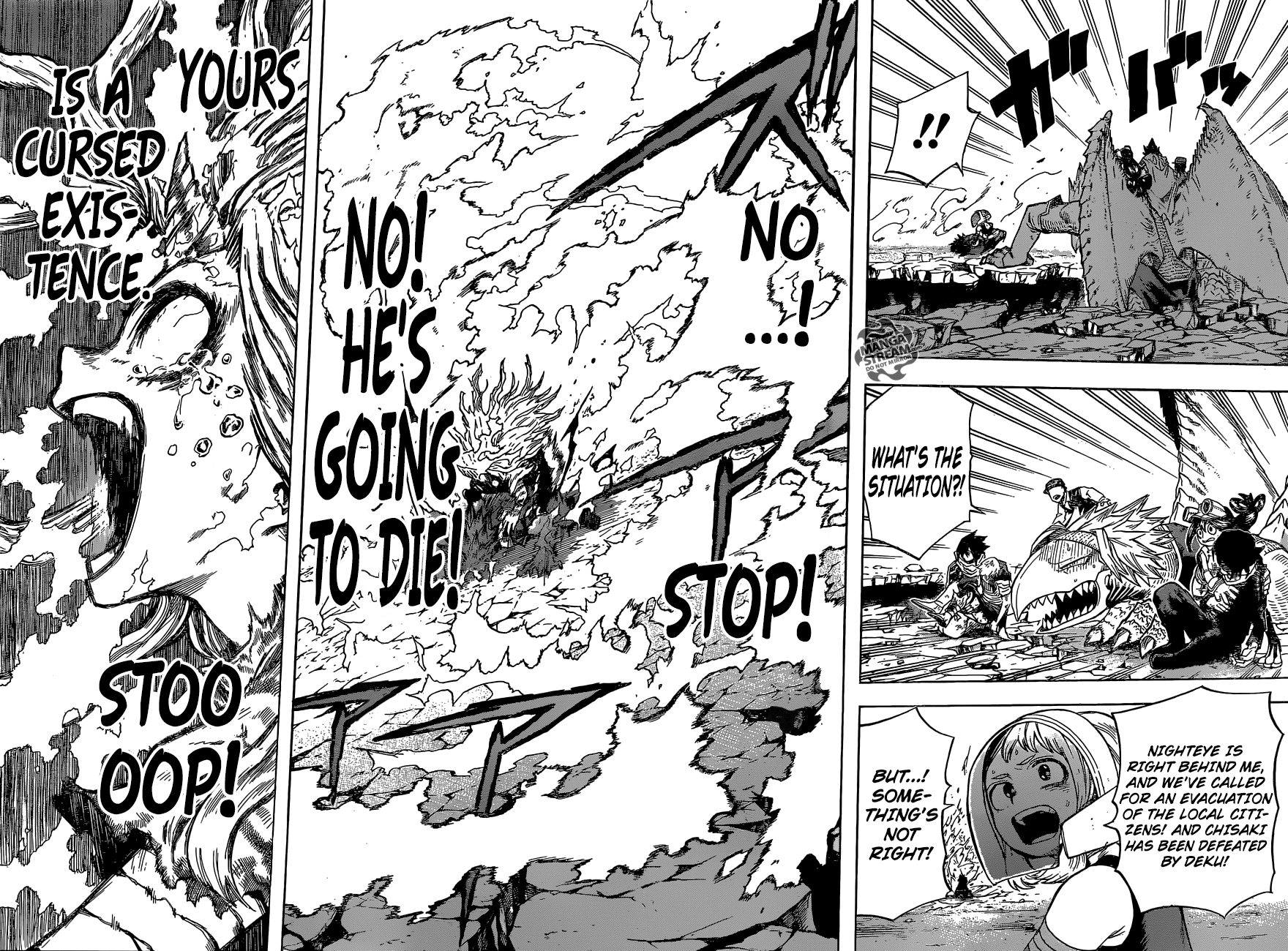 My Hero Academia, chapter 159