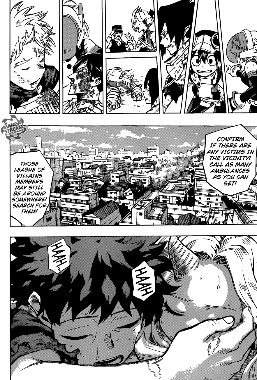 My Hero Academia, chapter 159