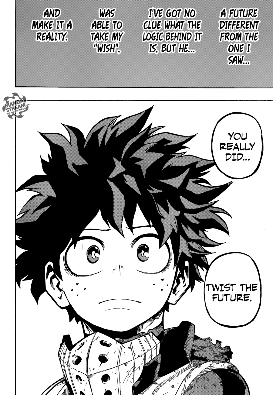 My Hero Academia, chapter 159