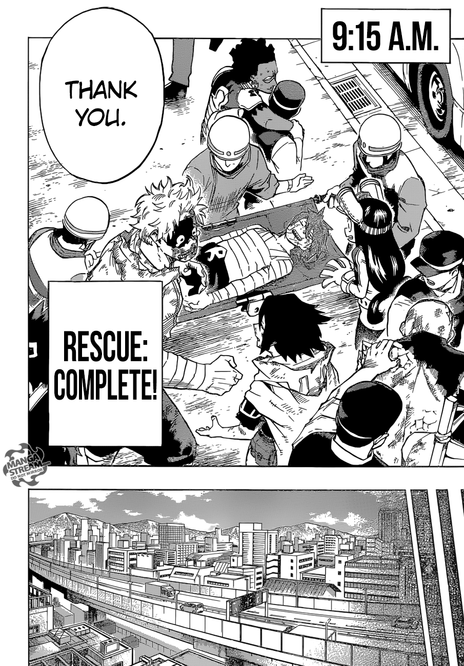 My Hero Academia, chapter 159