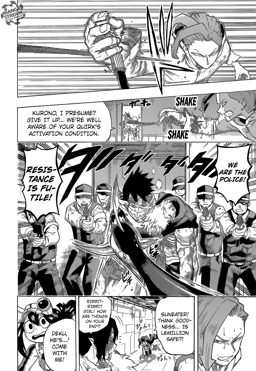 My Hero Academia, chapter 159