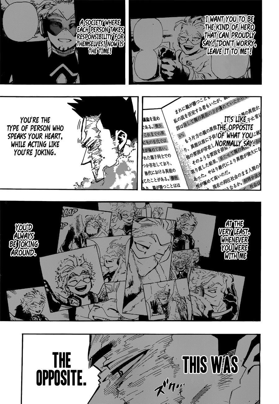 My Hero Academia, chapter 245