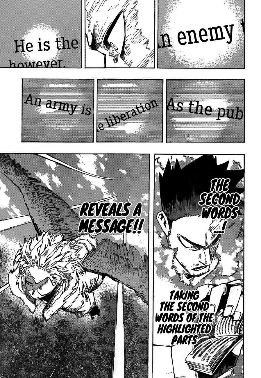 My Hero Academia, chapter 245