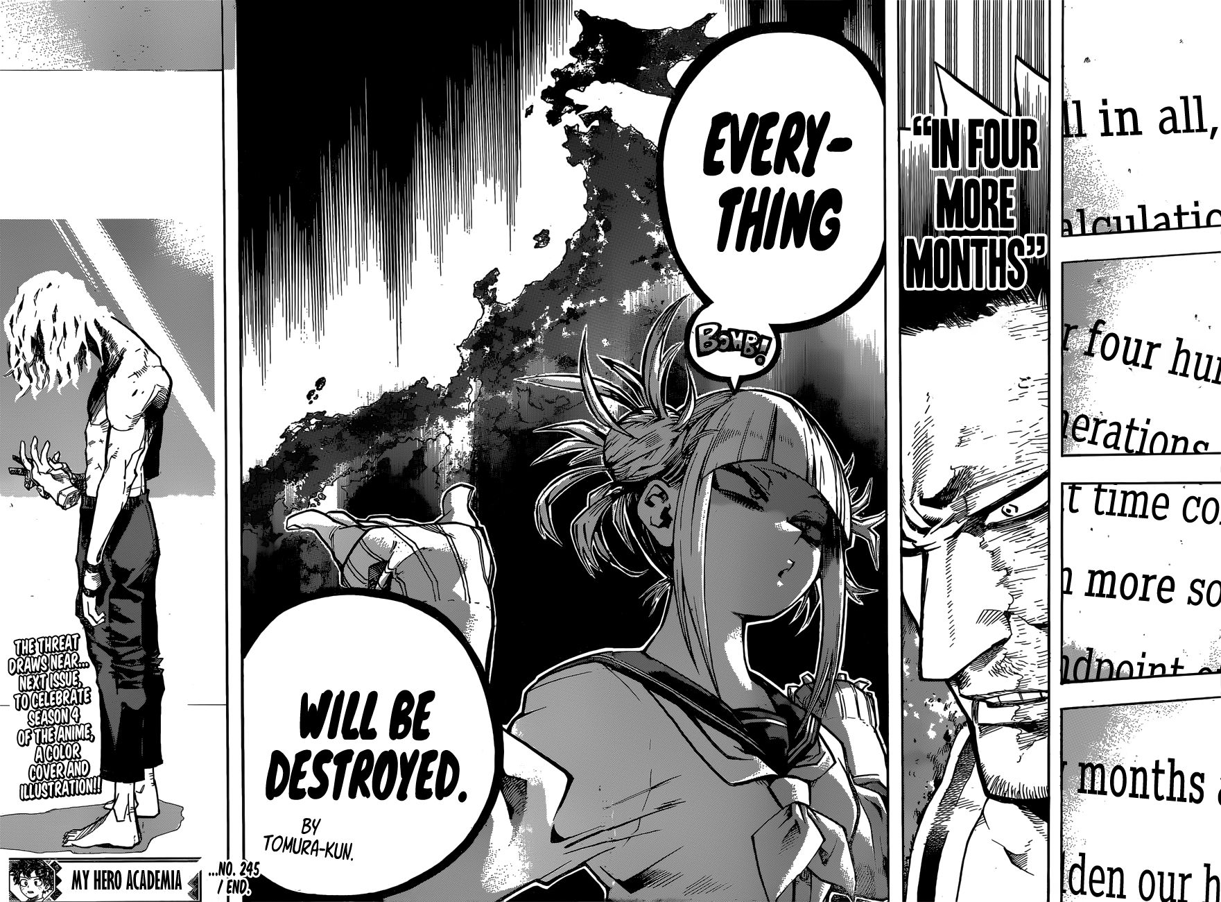 My Hero Academia, chapter 245