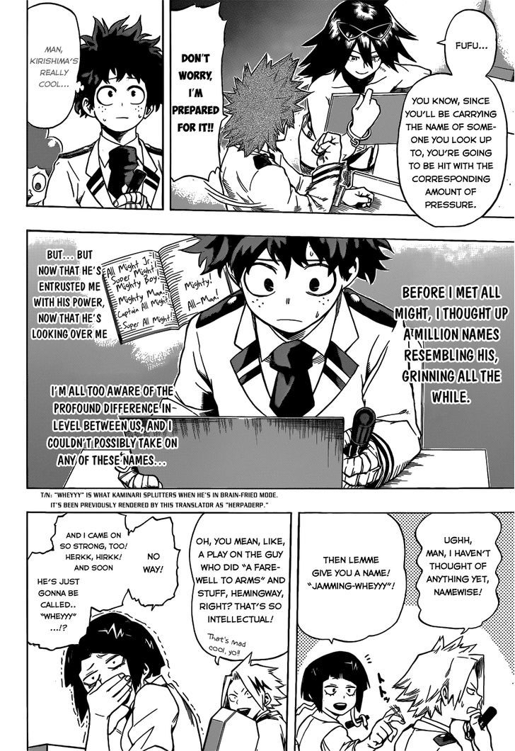 My Hero Academia, chapter 45