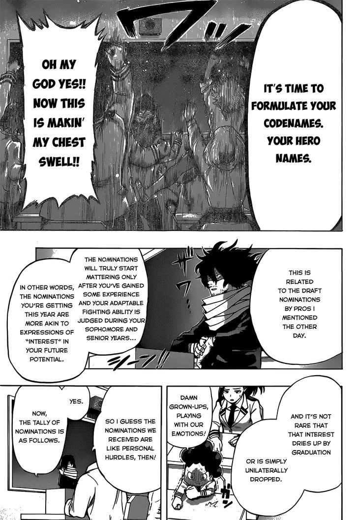 My Hero Academia, chapter 45