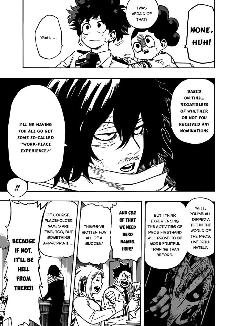 My Hero Academia, chapter 45