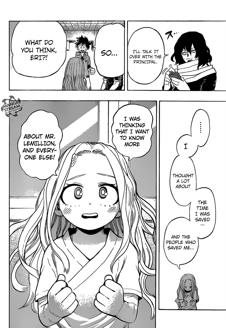 My Hero Academia, chapter 170