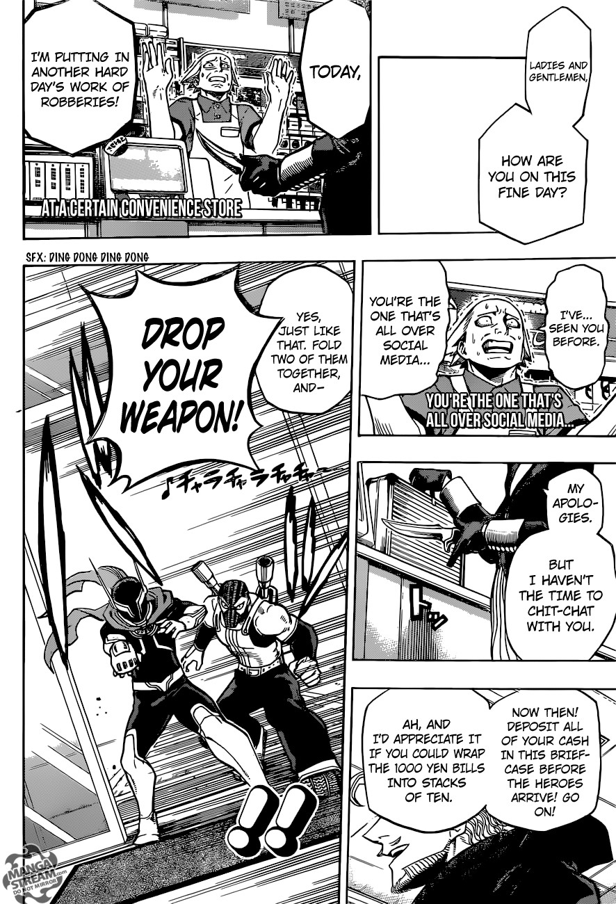 My Hero Academia, chapter 170