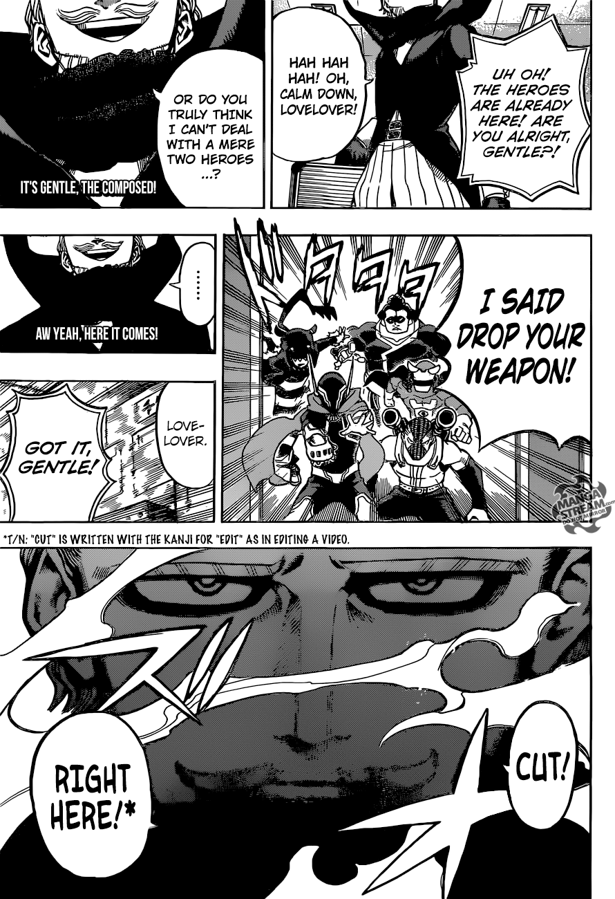 My Hero Academia, chapter 170