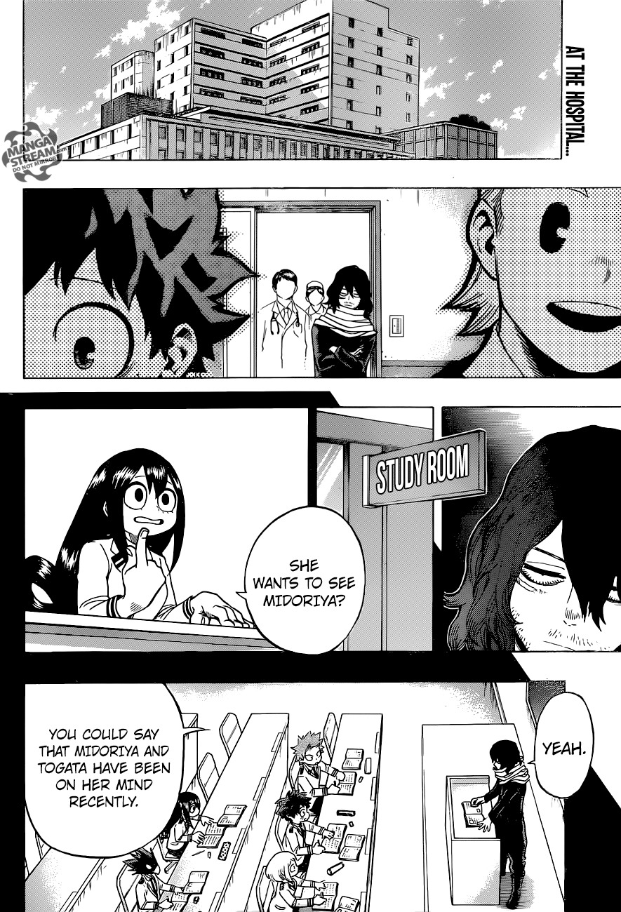 My Hero Academia, chapter 170