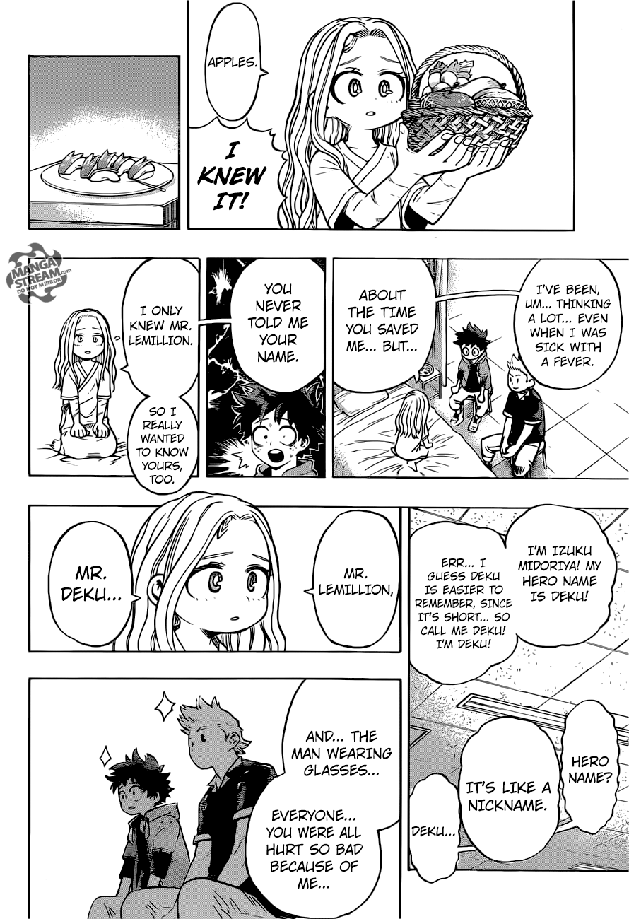 My Hero Academia, chapter 170