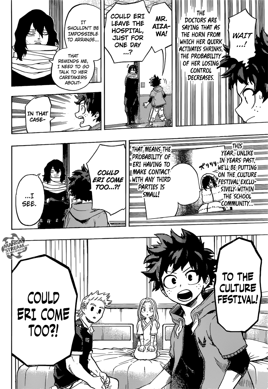 My Hero Academia, chapter 170