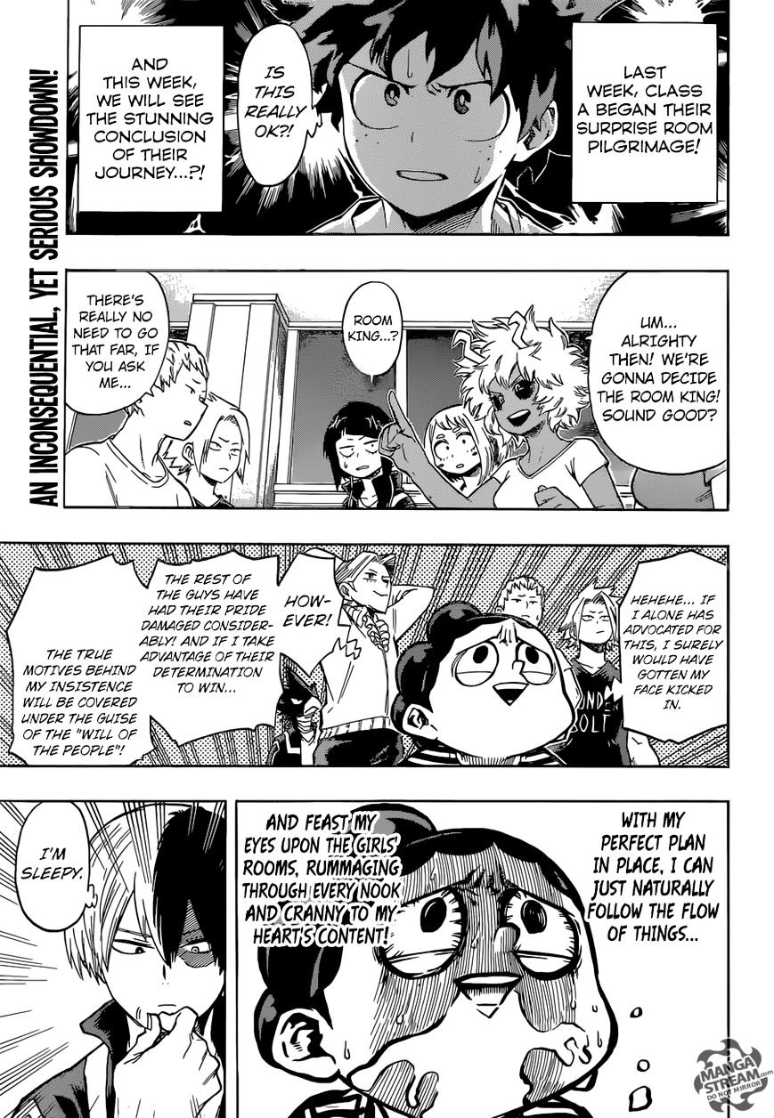 My Hero Academia, chapter 99