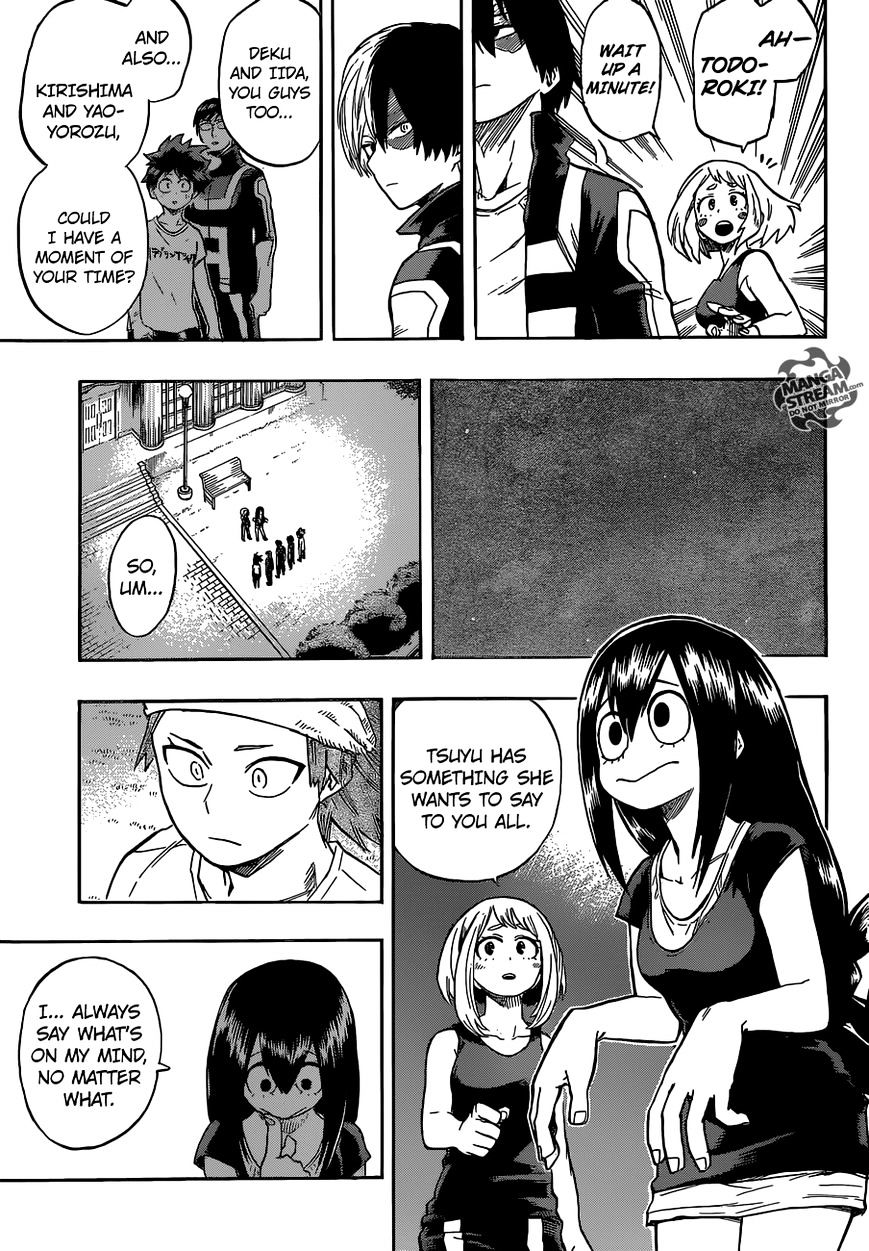 My Hero Academia, chapter 99